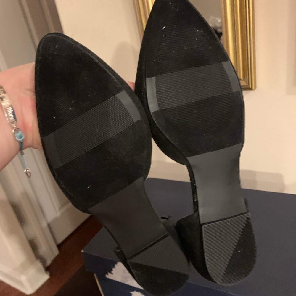 Gap Black Suede Flats - image 2